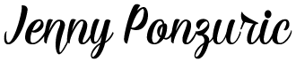 Jenny Ponzuric logo
